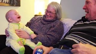 Happy Baby Meet Grandparents [upl. by Ameg]