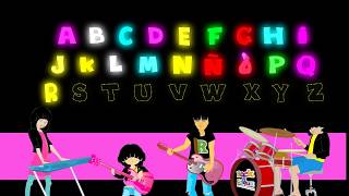 Spanish ABC song for kids Alfabeto en español El abecedario [upl. by Brandais407]