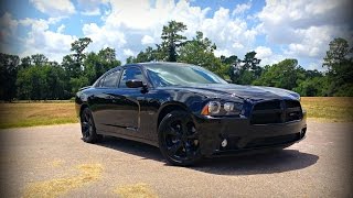 2014 Dodge Charger RT Blacktop Edition Review [upl. by Inavoig]