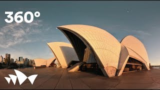 Tour the Sydney Opera House in 360°  Featuring soprano Nicole Car and the Sydney Symphony Orchestra [upl. by Aiksas]