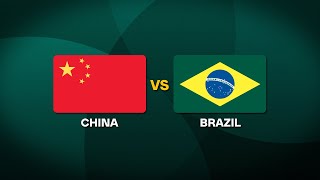 China vs Brazil  2025 World Baseball Classic Qualifiers [upl. by Neelyhtak897]