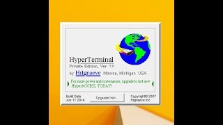 How to download and install hyperterminal in Windows 710 [upl. by Schonfeld]