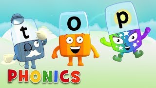 Phonics  Learn to Read  Three Letter Words  Alphablocks [upl. by Eseekram]