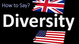 How to Pronounce Diversity 2 WAYS UKBritish Vs USAmerican English Pronunciation [upl. by Bikales93]