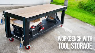 How to make A Workbench  DIY WOODWORKING [upl. by Raynor]