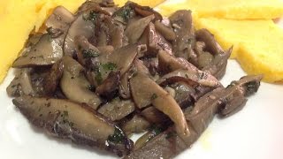 Funghi Trifolati ricetta base [upl. by Hartill]