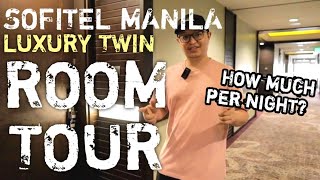 SOFITEL Hotel Room Tour  Luxury Twin Room [upl. by Erine]