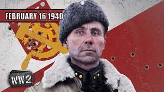 025  Finland’s Desperate Fight  WW2  February 16 1940 [upl. by Ber824]