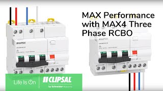 Clipsal 3 Phase RCBO [upl. by Avihs840]