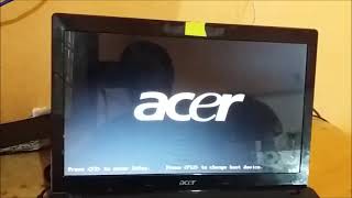 Como Formatar Um Notebook Acer Completo [upl. by Ynohtnaleahcim]