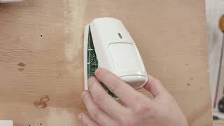 ADT WIRELESS ALARM SENSOR BATTERY  HOW TO CHANGE [upl. by Hnid106]