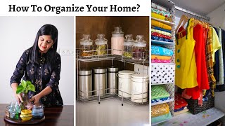 How To Organize Your Home  Easy Steps For Sustainable Organizing [upl. by Cthrine]