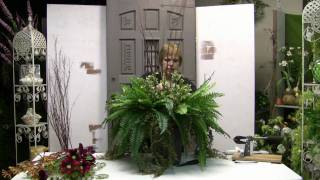 How To Fill An Outdoor Planter With Artificial Flowers [upl. by Etnud]