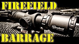 Firefield Barrage 155x32 with Red Laser Review Best Budget Scope [upl. by Nosreip73]