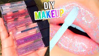 MAKE YOUR OWN MAKEUP 9 DIY Projects You Need To Know Lipstick Eyeliner LipglossEyeshadows amp More [upl. by Clio]