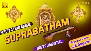 Sri Venkateswara Suprabatham  Meditation Music  Veena E Gayathri [upl. by Annat]