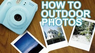 How To Take Fujifilm Instax Mini Photos Outdoors [upl. by Sawyor516]