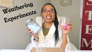 Weathering Experiments earthscience [upl. by Gillmore820]