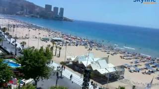 Live webcam Benidorm  Time Lapse [upl. by Hagile]