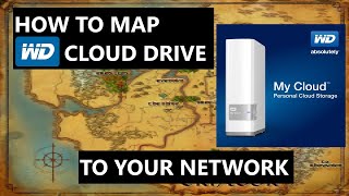 How To Map WD MyCloud Drive To My Home Network [upl. by Pomona]