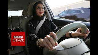 Saudi Arabias ban on women driving officially ends  BBC News [upl. by Shandie]