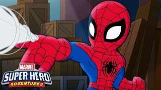 I 5 momenti migliori di Spidey  Spidey al salvataggio  Marvel Super Hero Adventures Compilation [upl. by Arraik429]