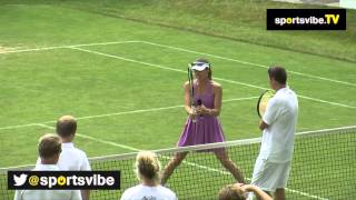 Martina Hingis Gives A Masterclass In Volleying [upl. by Orapma]