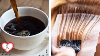 Cómo Teñir el Cabello Naturalmente con Café [upl. by Mauve]