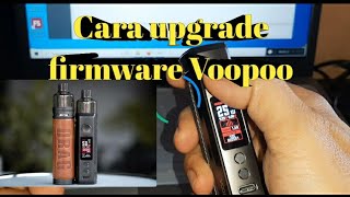 Tutorial upgrade firmware Voopoo Drag Max  Drag X [upl. by Llennoc]