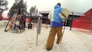 Candide Thovex in Boreal Mountain CA [upl. by Lledniw]