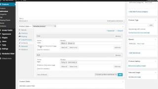 How to add product variations in WooCommerce [upl. by Redliw]