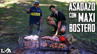 Asadazo con Maxi Bostero  Más Locos en el Asado [upl. by Ahcorb]