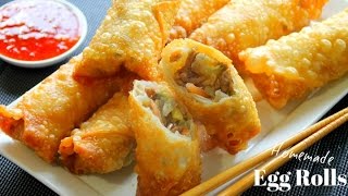 Homemade Egg Rolls [upl. by Bodi]