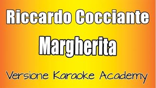 Riccardo Cocciante  Margherita Versione Karaoke academy Italia [upl. by Lletnahs119]