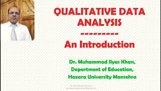 Qualitative Data Analysis An Introduction [upl. by Humpage]