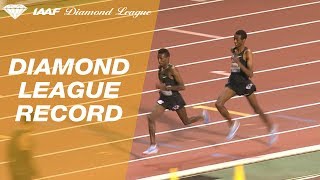 Selemon Barega Posts 4th fastest 5000 Meters AllTime [upl. by Duane]