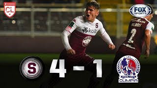 Saprissa  Olimpia 41  GOLES  Semifinal Vuelta  Liga CONCACAF [upl. by Ieluuk]