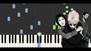 Mecano  Hijo De La Luna  Piano Tutorial  FREE SHEET MUSIC [upl. by Whitcomb]