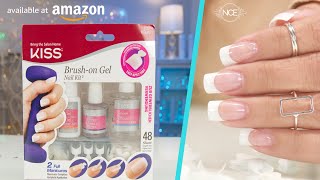 Pro Tests Kiss Brushon Gel Nail Kit [upl. by Lebasile]