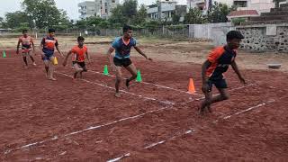 Kabaddi reading footwork [upl. by Ertemed]