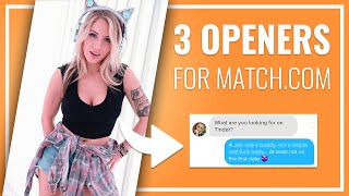 Matchcom Openers 3 First Messages To Get More Girls [upl. by Margareta]