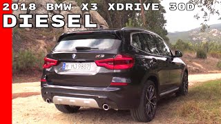 2018 BMW X3 xDrive 30d Diesel Exterior Interior amp Test Drive [upl. by Osicnarf]