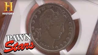 Pawn Stars Titanic Victims Coin  History [upl. by Cattier]