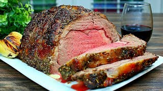 Juicy Prime Rib Recipe  How to Roast the Perfect Prime Rib [upl. by Alrad]