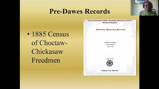 OK Freedmen Choctaw Chickasaw Freedmen Resources [upl. by Macpherson996]