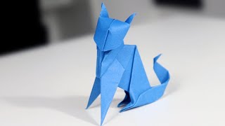 Origami CAT 1  How to Fold [upl. by Malinin]