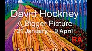 David Hockney Royal Academy 2012 [upl. by Neerroc]