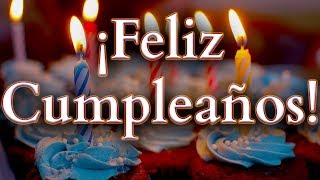 Feliz Cumpleaños Cristiano con letra [upl. by Rosol]