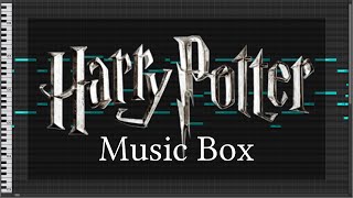 1 Hour Loop Hedwigs Theme  Harry Potter Celesta Part Music BoxMIDI [upl. by Lello]