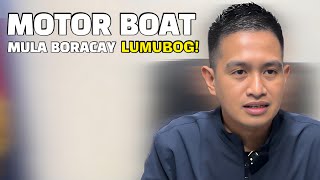 MOTOR BANGKA MULA SA BORACAY LUMUBOG [upl. by Yorztif]